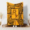 1pc Blanket - Rockstar Energy Print Design, Lightweight Blanket for Sofa, Bed- Soft &Warm, Gift for All Seasons