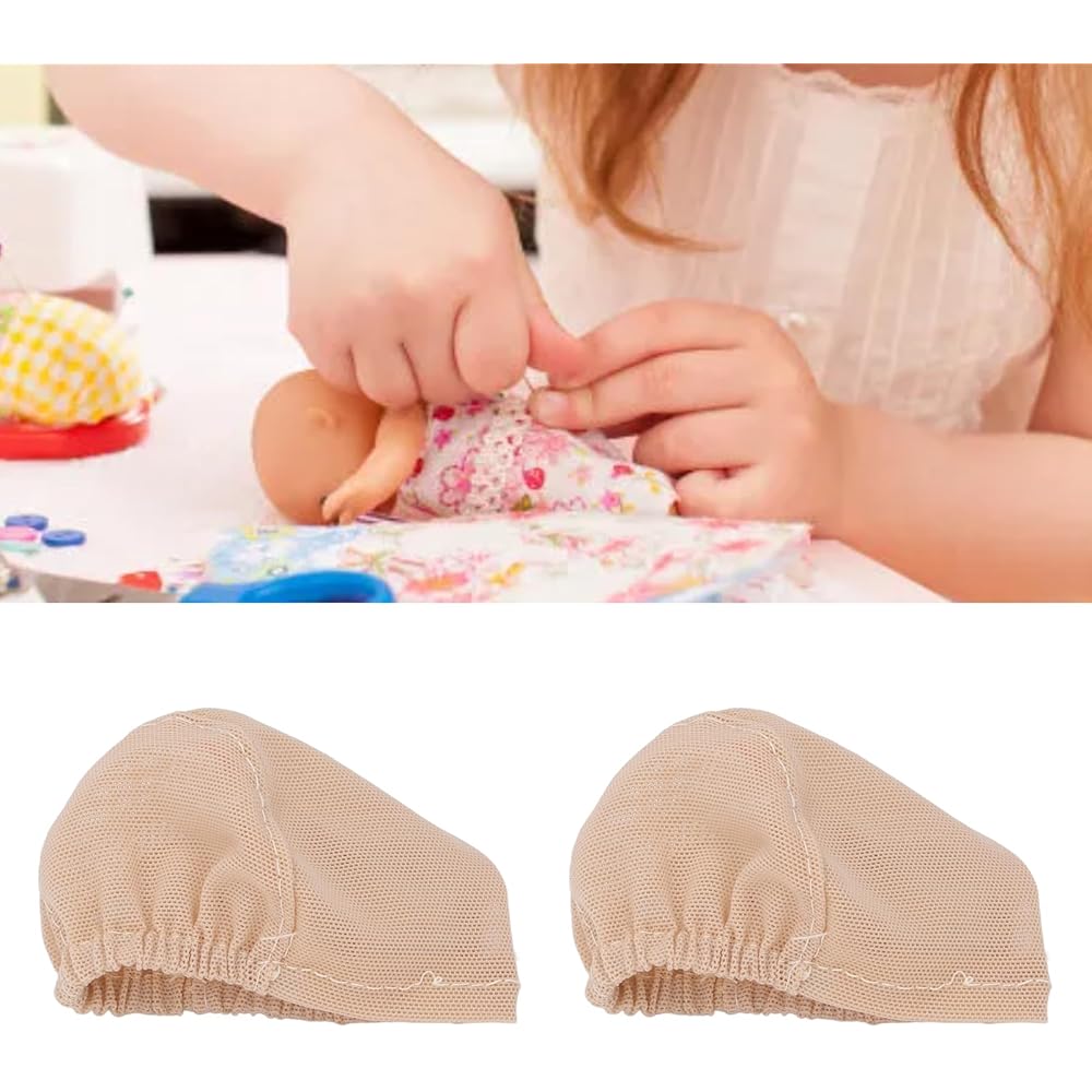 Набор из 2 париковых шапочек Dollwig BJD для кукол масштаба 1/6, размер головы 15,5-17,5 см, аксессуары для костюмов