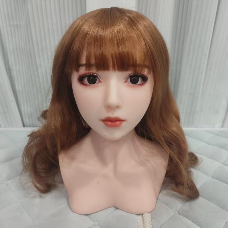 W028 Solid Dolls TPE Head Can Be Used for Oral Sex Multiple Head Shapes Are Available for Permanent Exquisite Head Molds Man