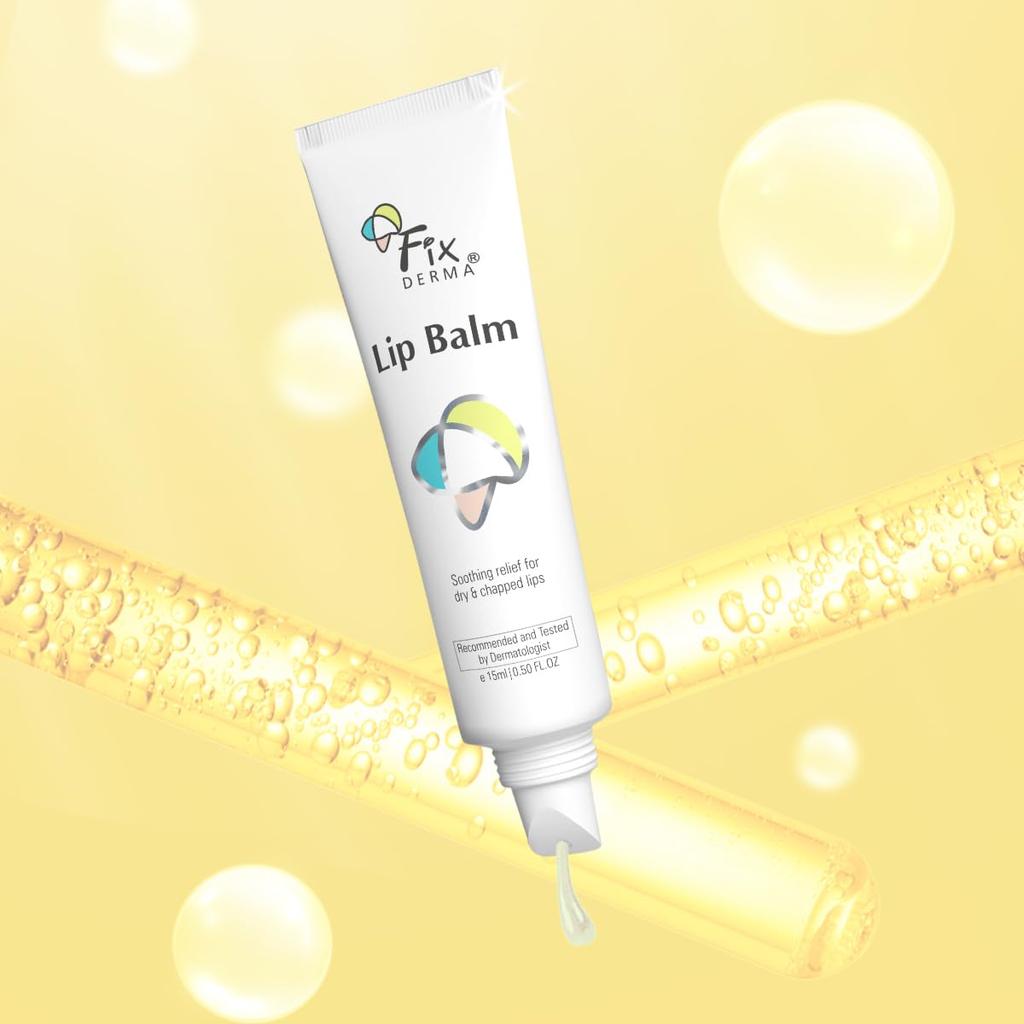 Fixderma Бальзам для губ с витаминами C и E для пигментированных, сухих и обветренных губ | Делает губы мягкими, увлажняет и питает | Выравнивает тон губ | Бальзам для губ для темных губ