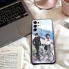 Аниме S-Shoushimin Чехол для телефона Samsung S25,24,23,22,30,21,10,9,Ultra,Plus,Lite,FE,4,5 G Мягкий Черный Чехол