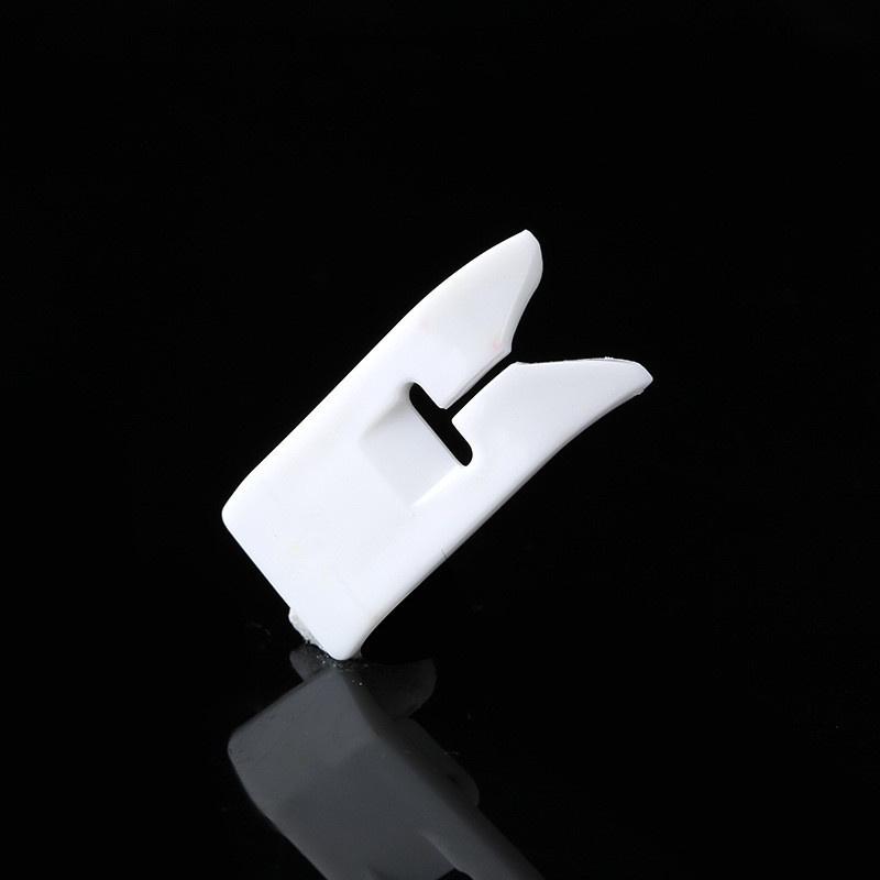 Тефлоновая прижимная лапка для швейной машины из 2 частей для плавной строчки на скользких тканях