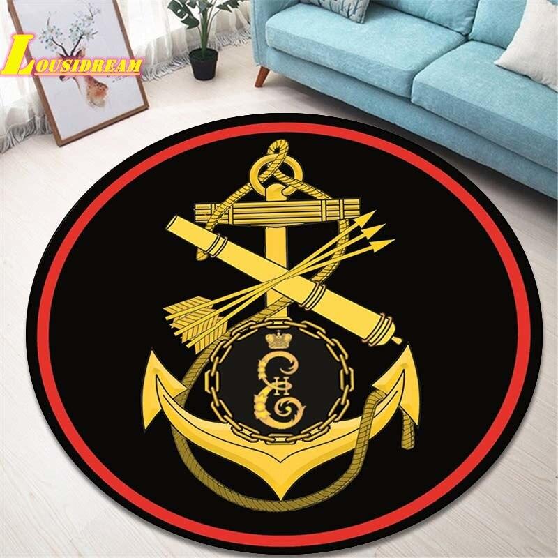 Коврики с масонским логотипом, круглые коврики, коврики для домашнего декора, Нескользящие коврики для балкона, ванной комнаты, уличные коврики для пикника, офисный декор, напольные коврики