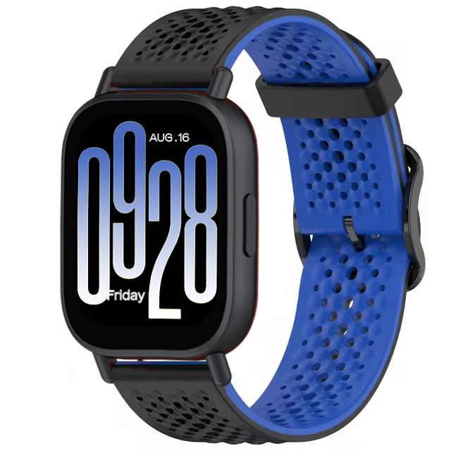 20mm 22mm Silicone Strap for Redmi Watch 5 Active/Lite Sports Smartwatch Breathable Replacement Wristband for Redmi Watch 5 Lite
