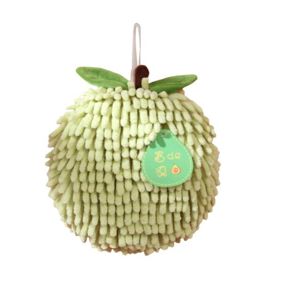 Полотенце для рук из шенилла с ремешком для подвешивания, хорошо впитывающее воду мягкое сверхтонкое волокно, утолщенная тряпка, устойчивая к пятнам, многоразовая для уборки кухни и ванной комнаты