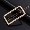 Gift Shiny Hair Accessories Snap Barrette Metal Hair Pin Hairgrip Girls Hair Clips