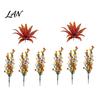 No Watering Faux Plants Fall Artificial for Hanging, UV-Resistant Flowers, Natural Style Fake Foliage Trailing Vines Autumn Porch Front Door