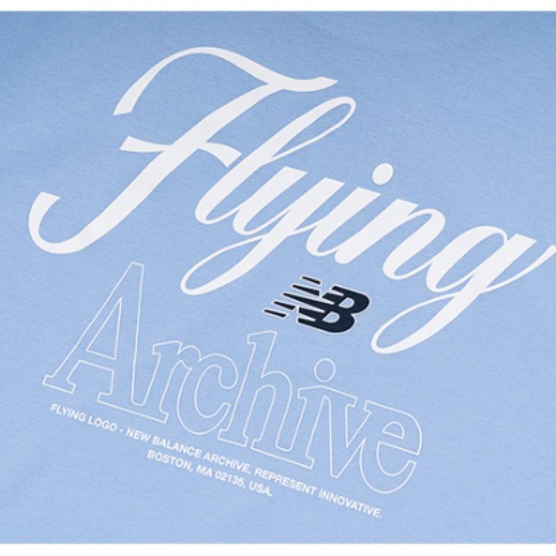 New Balance Футболка с коротким рукавом Uni Frozen Flying Lettering Nbnef21513 51