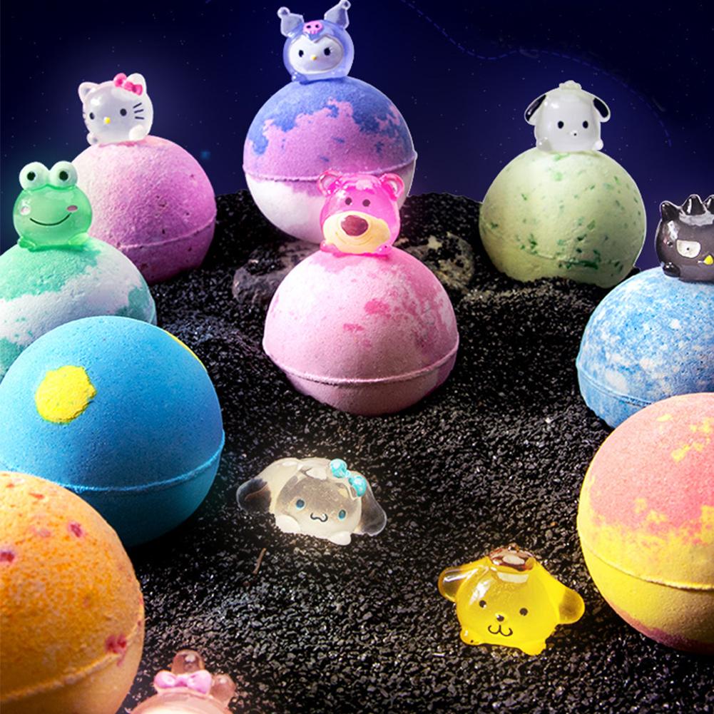 Светящаяся игрушка, шарик соли для ванны, эфирное масло, шарик для ванны, ароматический увлажняющий, питательный, шарик для душа, очищающий тело