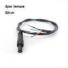 DIY 4Pin 5Pin 6Pin Jack Car DVR Camera Extension Cable HD Monitor Vehicle Rear View/Back Up Camera Wire Male Female Plug Cord