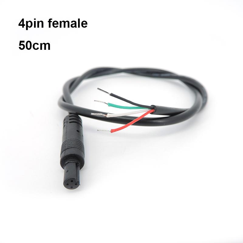 DIY 4Pin 5Pin 6Pin Jack Car DVR Camera Extension Cable HD Monitor Vehicle Rear View/Back Up Camera Wire Male Female Plug Cord