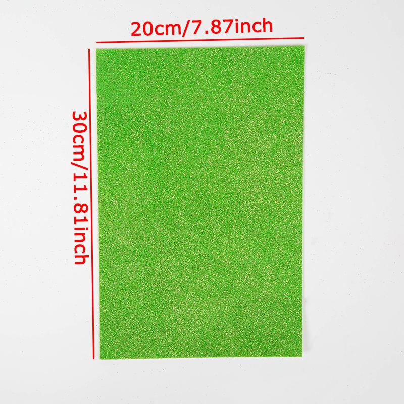 WTEMPO Thick Glitter Cardstock Paper Colored Card Stock for Cricut Card Making Scrapbooking Craft Christmas Decorations, Holiday Party Supplies