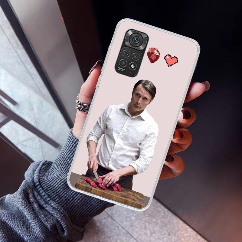 Чехол для телефона с изображением Ганнибала для Xiaomi Redmi Note 15 14 14S 13 12S 12 Pro Plus 11S 11 10S 10 4G Cover 11E 11T 5G Печать Fundas Redm