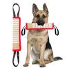 Dog Jute Chewing Stick Dog Training Coarse Hemp Biting Stick Dog Training Teeth Grinding Non-toxic Durable Biting Stick