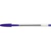 Stylo bille - bic - cristal - pointe moyenne - pack 90+10 - couleur bleu