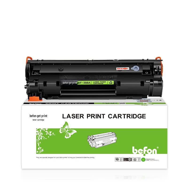 Befon CC388A Black Toner Cartridge for HP Printers