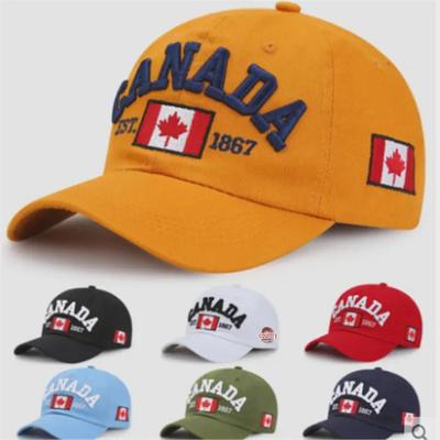 Бейсбольная кепка Canada Cotton - универсальная унисекс-шляпа Duckbill