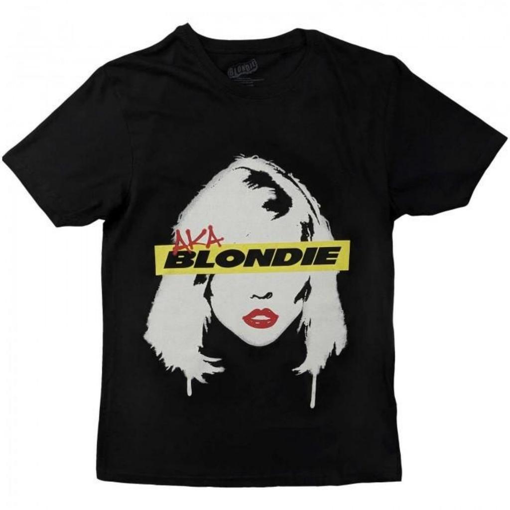 Унисекс Взрослая футболка Blondie AKA Eyestrip