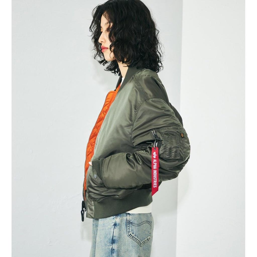 Alpha Industries Short Dark Green Women's MA-1 Jacket,