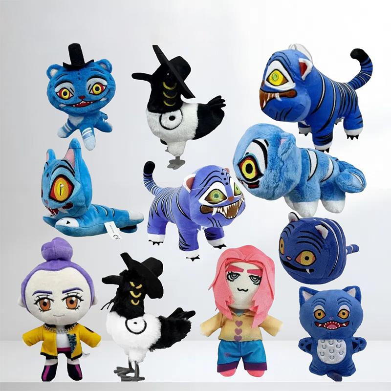 Kpop Demon Little Tiger Decorations Creative Cute Hunters Tiger Ornament Keychain Kawaii Animals Hanging Decoration Child Gifts