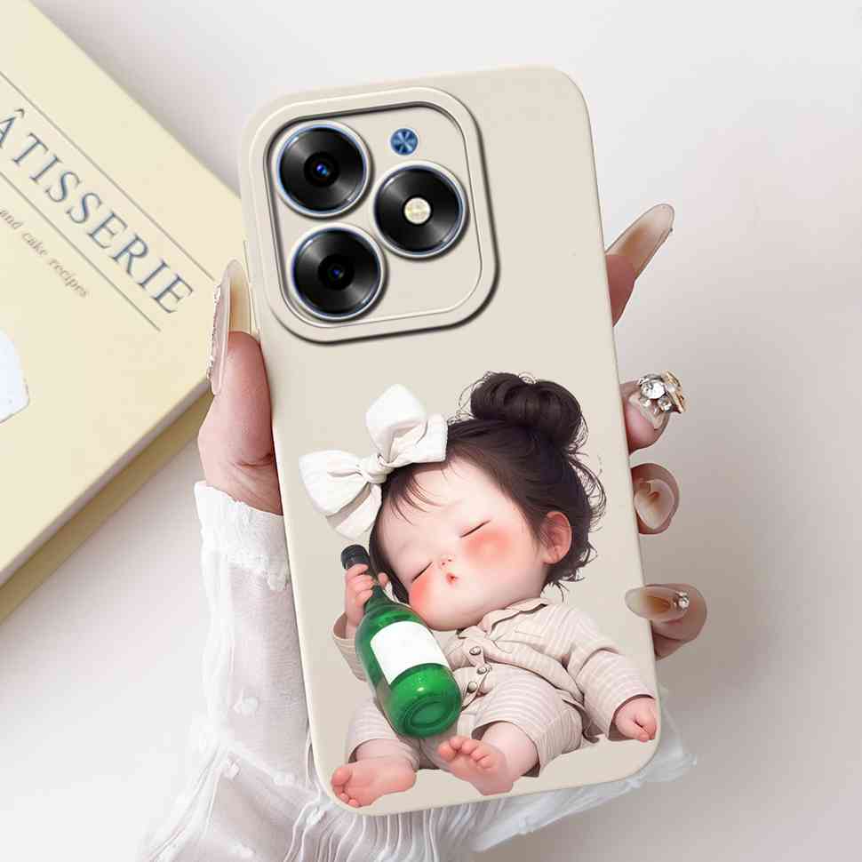 Silicone Casing For Tecno Spark Go 2024 BG6 Cases Soft Shell New Fashion Animal Phone Cover For Tecno SparkGo 2024 Bumper