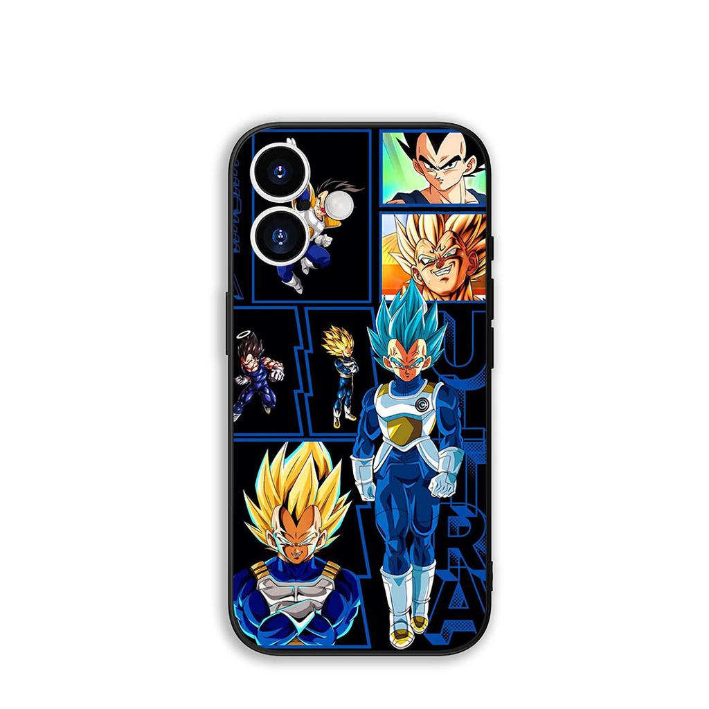 Phone Cover Vegeta Dragon Gokus Ball Wallpaper for Apple iPhone 16 15 14 Plus 13 12 Mini 17 Pro Max + ProMax 16E Air 15+ Case