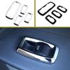 My Good Car for Ford Ecosport New Fiesta MK7  ABS Chrome Window Lifter Switch Decoration Panel Cover Trim StickerAccessories