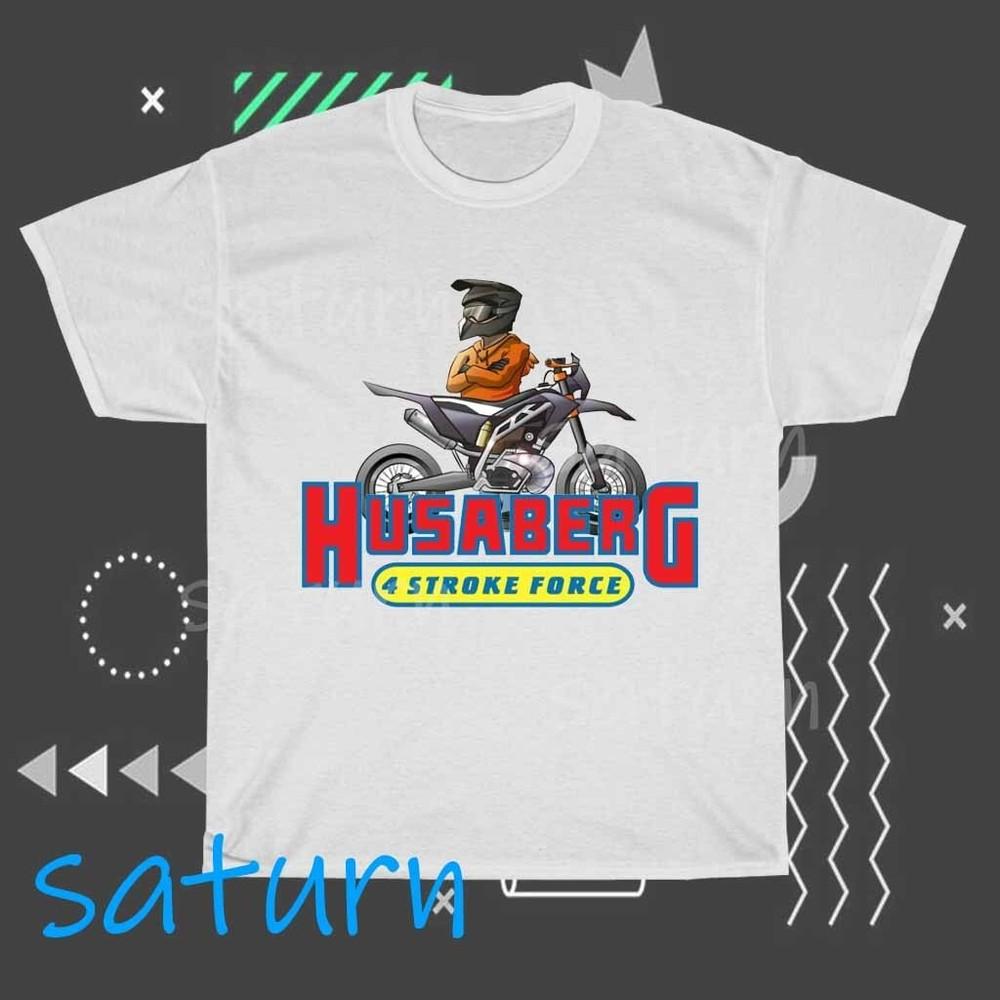 Husaberg Strokee Force Logo T-Shirt Funny Size S to 5XL