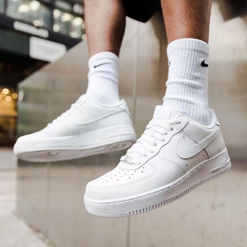 Nike Air Force 1 (GS) Белая обувь для детей