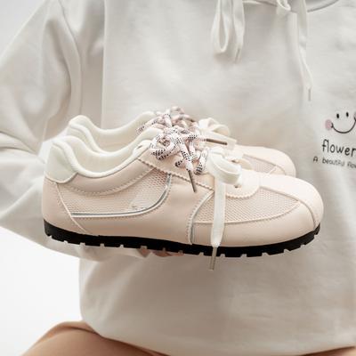 Летние новые сетчатые женские белые туфли универсальные кроссовки дышащие скейт-кеды модная повседневная обувь модные мужские однослойные туфли