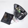 Portable Mesh Shoulder Bag Large Capacity Transparent Makeup Storage Bag Hollow Multifunctional Beach Bags Women