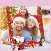 Scene Decor Christmas Paper Photo Frame Prop For Kids Adults Pictures Holiday