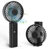 Onego Portable Handheld USB 5200mAh Mobile 20 Hours of 5 Speed Mini Desk Heatstroke Ideal for Offices and Outdoors Fan, Rechargeable, Compact,