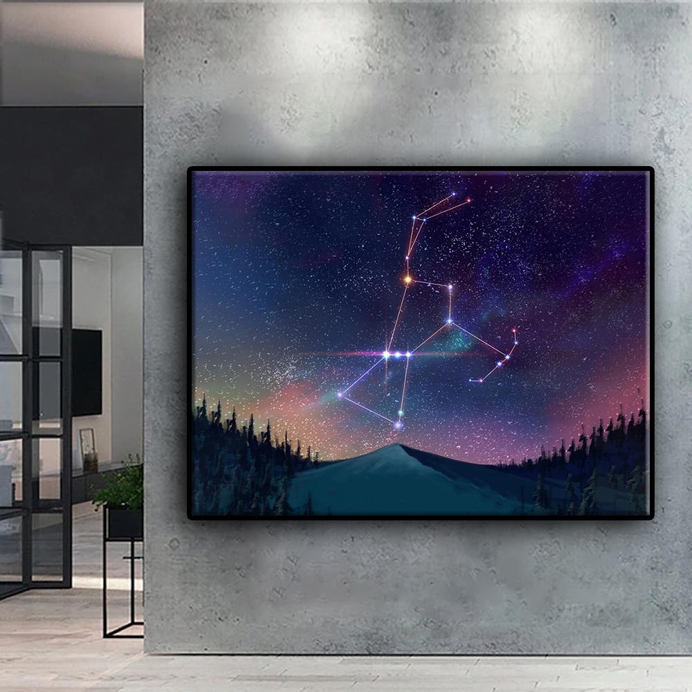 DIY 5D алмазная живопись Художественная луна и звездное небо набор для вышивки крестом полная дрель вышивка мозаика художественная картина стразы подарок