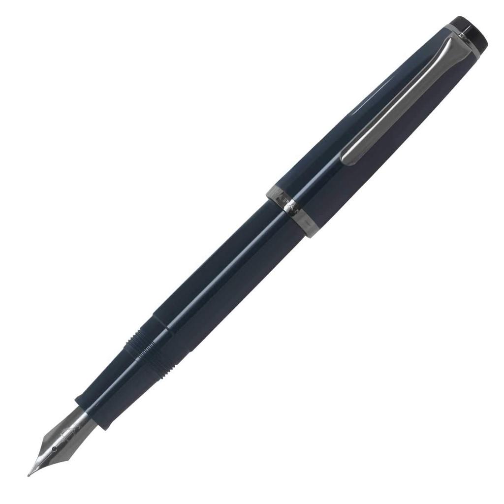 Sailor fountain pen Recle Iron Blue Medium Fine 12-0332-340