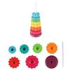 Safety Baby Stacking Puzzle Toys Spinning Colored Children's Toys  Birthday Gitfs