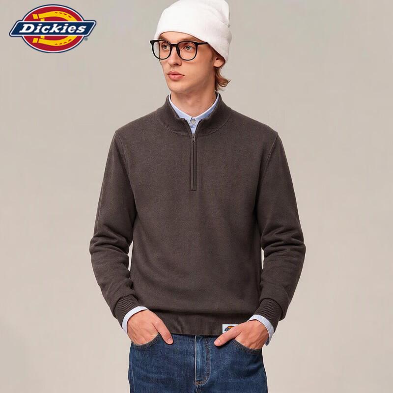 Dickies Men's Half-Zip Pullover Sweater