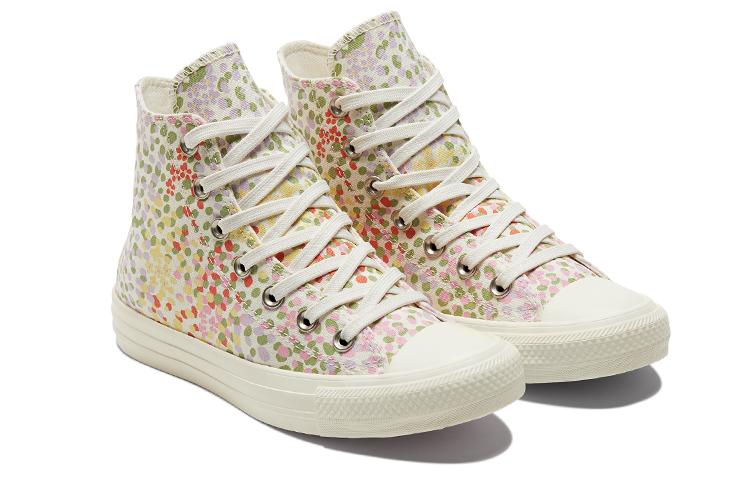Кеды Chuck Taylor All Star Wmns Converse High 'Цветочный принт - Белый' Женские A01594C