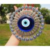 Metal Evil Eye Hanging/Door Hanging Prevent Bad Energy Bring Wealth Fortune Coloured Glaze Alloy Evil Eye Hanging Ornament,Evil Eye Decor,