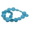 21 Pieces Blue Turquoise Gemstone Flatback Cabochons For Jewelry Making 20mm