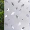 1Roll Ginkgo Leaf Glass Window Film - Privacy, Removable Frosted Sticker for Home Decor