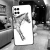 Чехол-скетч с лошадью для Oppo A5 Pro A15 A17 A57 A77 A60 A80 A40 A18 A38 A58 A78 A98 A96 A76 A16 A94 A74 A54