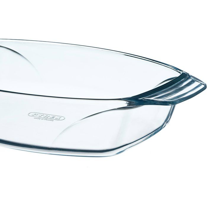 Plat à four ovale - PYREX - Let's Share - 30 x 21 cm - Verre
