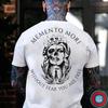 MEMENTO MORI БЕЗ СТРАХА ТЫ СВОБОДЕН Принт Королевы Черепов Мужская Унисекс Футболка