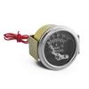 Автомобильный прибор 2" 52 мм Механический датчик давления масла 0-150PSI/0-10Bar Ручная настройка сигнализации Желтая подсветка Соединение 1/8NPT