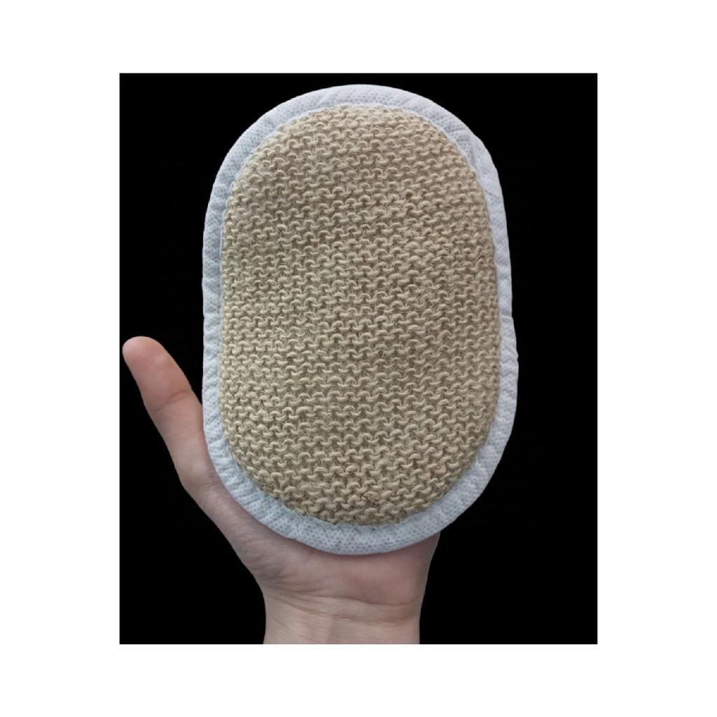 Органические салфетки для лица Натуральный пилинг Тыквенные волокна Очищающие салфетки для лица Банный мешочек для ванны Сизаль салфетки