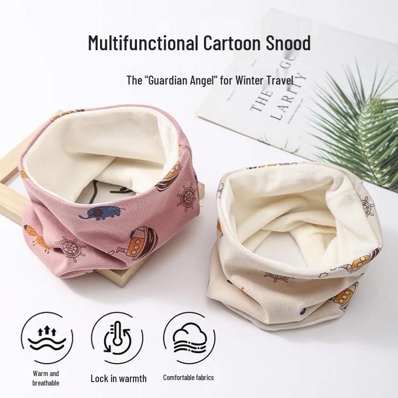 Новое поступление: Детский снуд из чистого хлопка класса А - Детская осенне-зимняя манишка для мальчиков