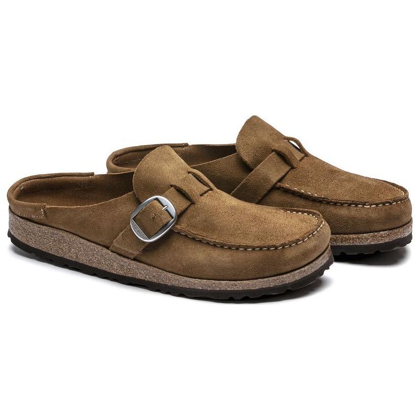 Birkenstock Удобные круглые туфли-сабо на платформе, универсальные, женская обувь, светло-коричневые 1017828