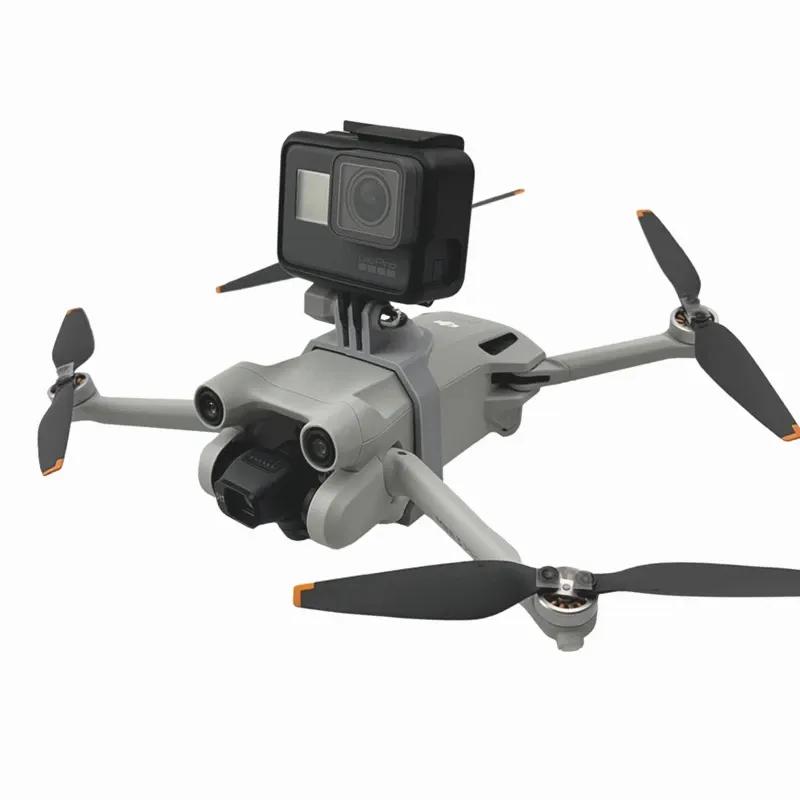 Крепления для спортивной камеры и дрона для Gopro/DJI Action /Insta360 Фиксированный базовый кронштейн для аксессуаров дрона DJI Mini 3 /mini 3pro
