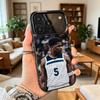 Чехол для телефона Basketball Antman 5 Anthony Edwards для iPhone 17,16,15,14,13,12,11Plus,Pro Max,XS, Цветной серебряный внутренний чехол